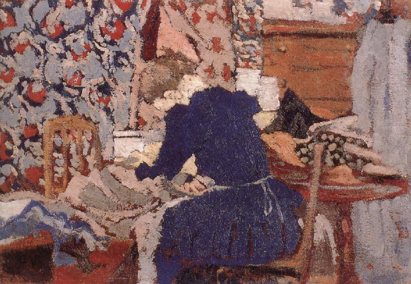 Edouard Vuillard Sewing room china oil painting image